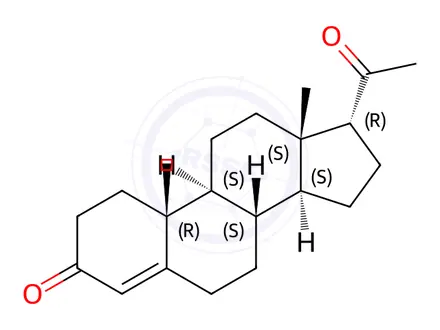 Chemical structure of Progesterone EP Impurity M