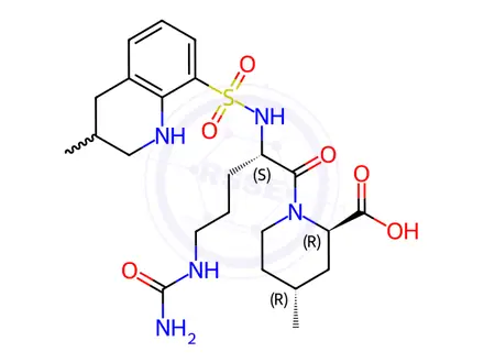 Chemical structure of Argatroban Impurity 74
