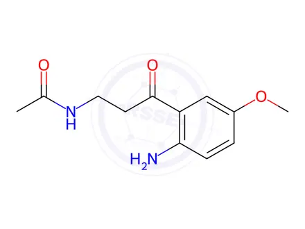 Chemical structure of Melatonin Impurity 14