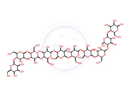 Chemical structure of Maltodecaose