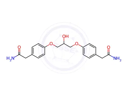 Chemical structure of Atenolol EP Impurity E