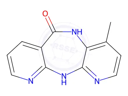 Chemical structure of Nevirapine impurity I {4-methyl-5,11-dihydro-6H-dipy rido[3,2-b:2′,3′-e][1,4]diazepin-6-one}