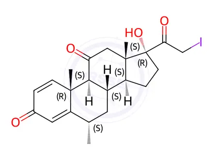 Chemical structure of Methylprednisolone Impurity 26