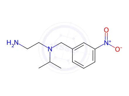 Chemical structure of N1-Isopropyl-N1-(3-nitrobenzyl)ethane-1,2-diamine