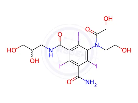 Chemical structure of Ioversol Impurity 2