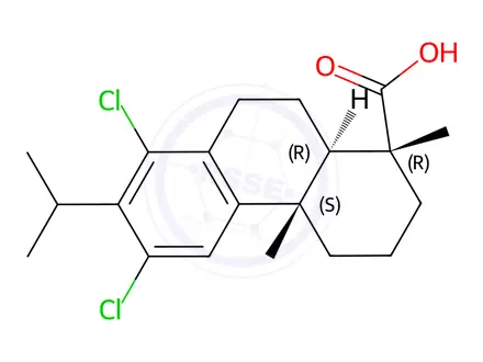 Chemical structure of Abietic Acid Impurity 18