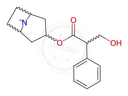 Chemical structure of Atropine Sulfate Impurity 54
