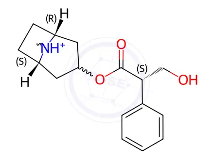 Chemical structure of Hyoscine Butylbromide EP Impurity H