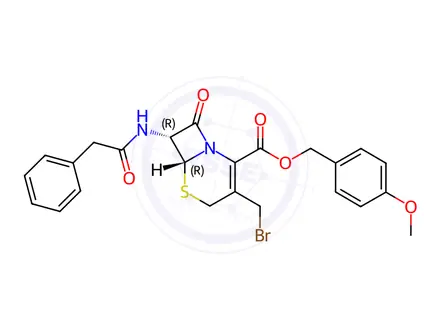 Chemical structure of Cefixime Impurity 86