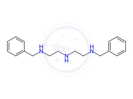Chemical structure of N1-Benzyl-N2-(2-(benzylamino)ethyl)ethane-1,2-diamine trihydrochloride