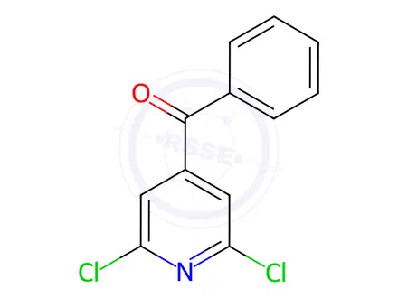 Chemical structure of (2,6-Dichloropyridin-4-yl)(phenyl)methanone