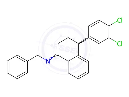 Chemical structure of Sertraline Hydrochloride Impurity 37