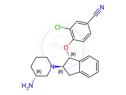 Chemical structure of SAR 7334