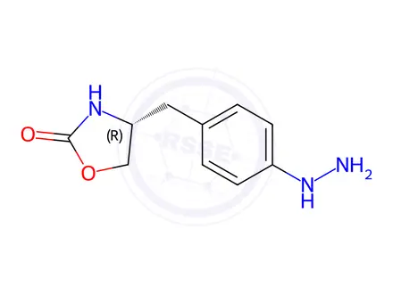 Chemical structure of Zolmitriptan impurity 31(hydrochloride)