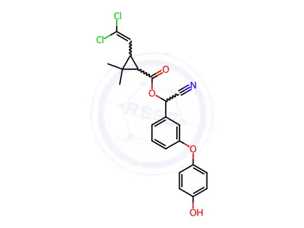 Chemical structure of Cypermethrin Impurity 16