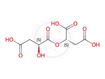 Chemical structure of Malic Acid Impurity 36