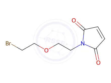 Chemical structure of 1-(2-(2-Bromoethoxy)ethyl)-1H-pyrrole-2,5-dione