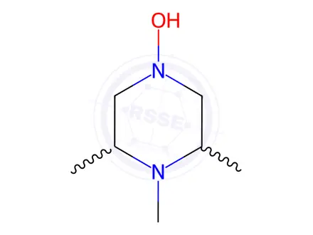 Chemical structure of Piperazine, 4-hydroxy-1,2,6-trimethyl-(9CI)
