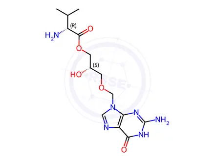 Chemical structure of Valganciclovir Impurity 20