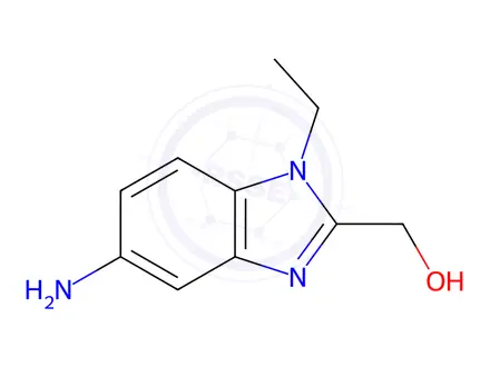 Chemical structure of (5-Amino-1-ethyl-1H-benzoimidazol-2-yl)-methanol