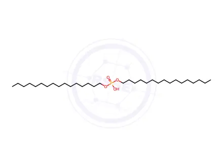 Chemical structure of Dicetyl phosphate