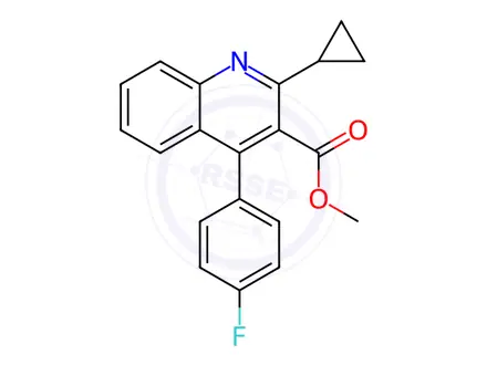Chemical structure of Pitavastatin Impurity 66