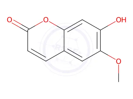 Chemical structure of Scopoletin