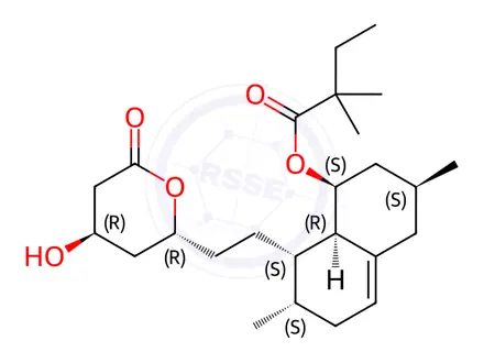 Chemical structure of Simvastatin Impurity 27