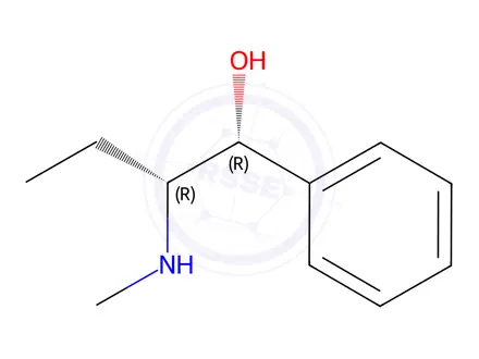 Chemical structure of 3-Methyl Pseudoephedrine