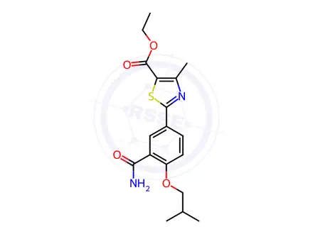 Chemical structure of Febuxostat Impurity 106