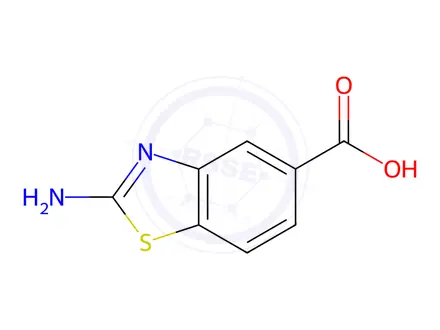 Chemical structure of 2-Amino-1,3-benzothiazole-5-carboxylic Acid