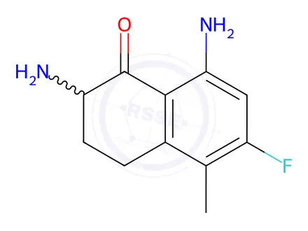 Chemical structure of Exatecan Impurity 2