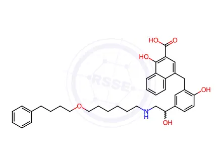 Chemical structure of Salmeterol Impurity H