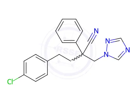 Chemical structure of Fenbuconazole