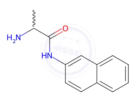 Chemical structure of 2-Amino-N-(naphthalen-2-yl)propanamide