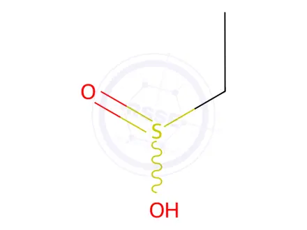 Chemical structure of sodium ethanesulfinate