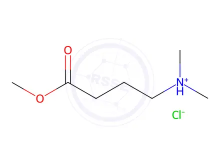 Chemical structure of Butanoic acid, 4-(diMethylaMino)-, Methyl ester, hydrochloride