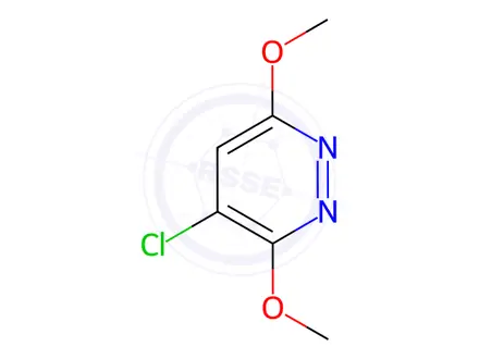 Chemical structure of 4-CHloro-3,6-dimethoxy-pyridazine