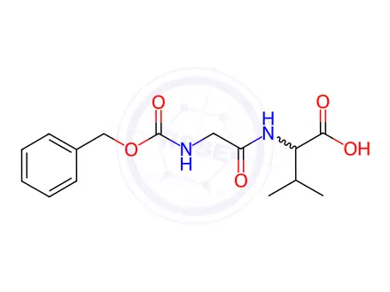 Chemical structure of Valine Impurity 62