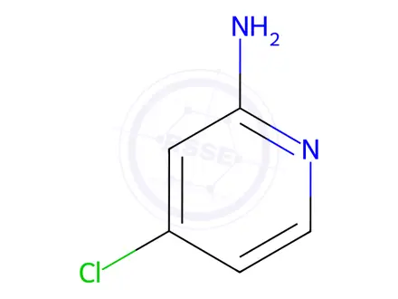 Chemical structure of 4-chloropyridin-2-amine hydrochloride