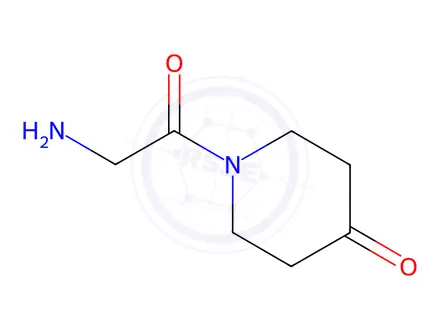 Chemical structure of 1-Glycylpiperidin-4-one