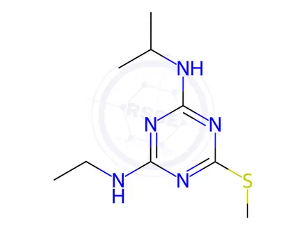 Chemical structure of Ametryn