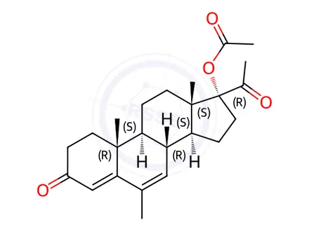 Chemical structure of Medroxyprogesterone Acetate EP Impurity G