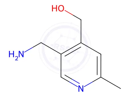 Chemical structure of (5-(Aminomethyl)-2-methylpyridin-4-yl)methanol