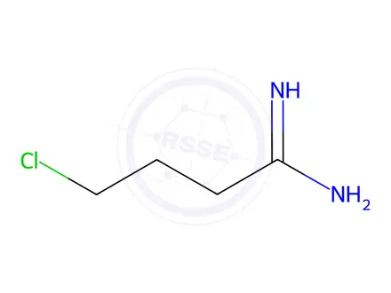 Chemical structure of 4-Chloro-butyramidine