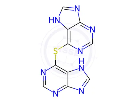 Chemical structure of Azathioprine Impurity 10