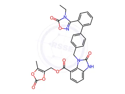 Chemical structure of Azilsartan Impurity 146