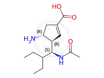 Chemical structure of Peramivir Impurity 57