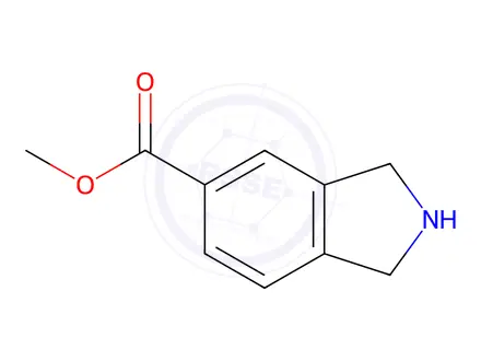 Chemical structure of Methyl isoindoline-5-carboxylate 2,2,2-trifluoroacetate