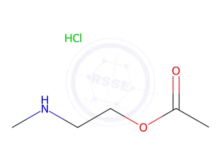 Chemical structure of 2-(Methylamino)ethyl acetate hydrochloride